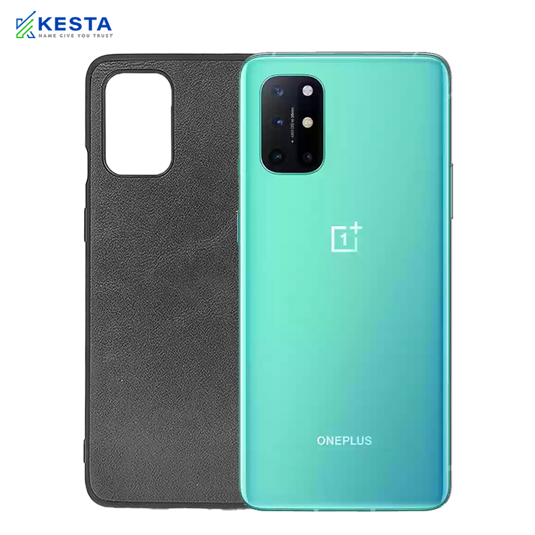 Oneplus 8T Cover - Brave Black Leather Case (Perfectly Crafted)